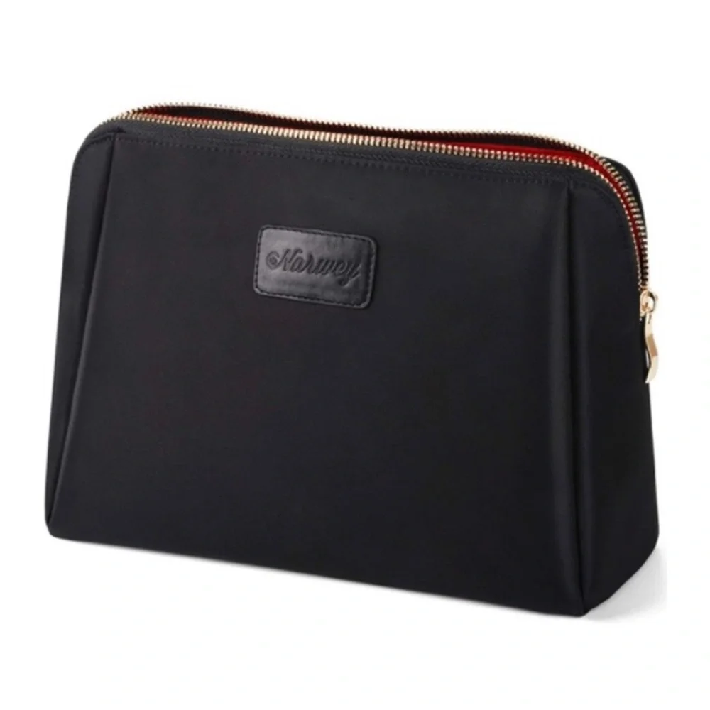 Women’s Large Make-Up Zipper Pouch Travel Cosmetic Organizer